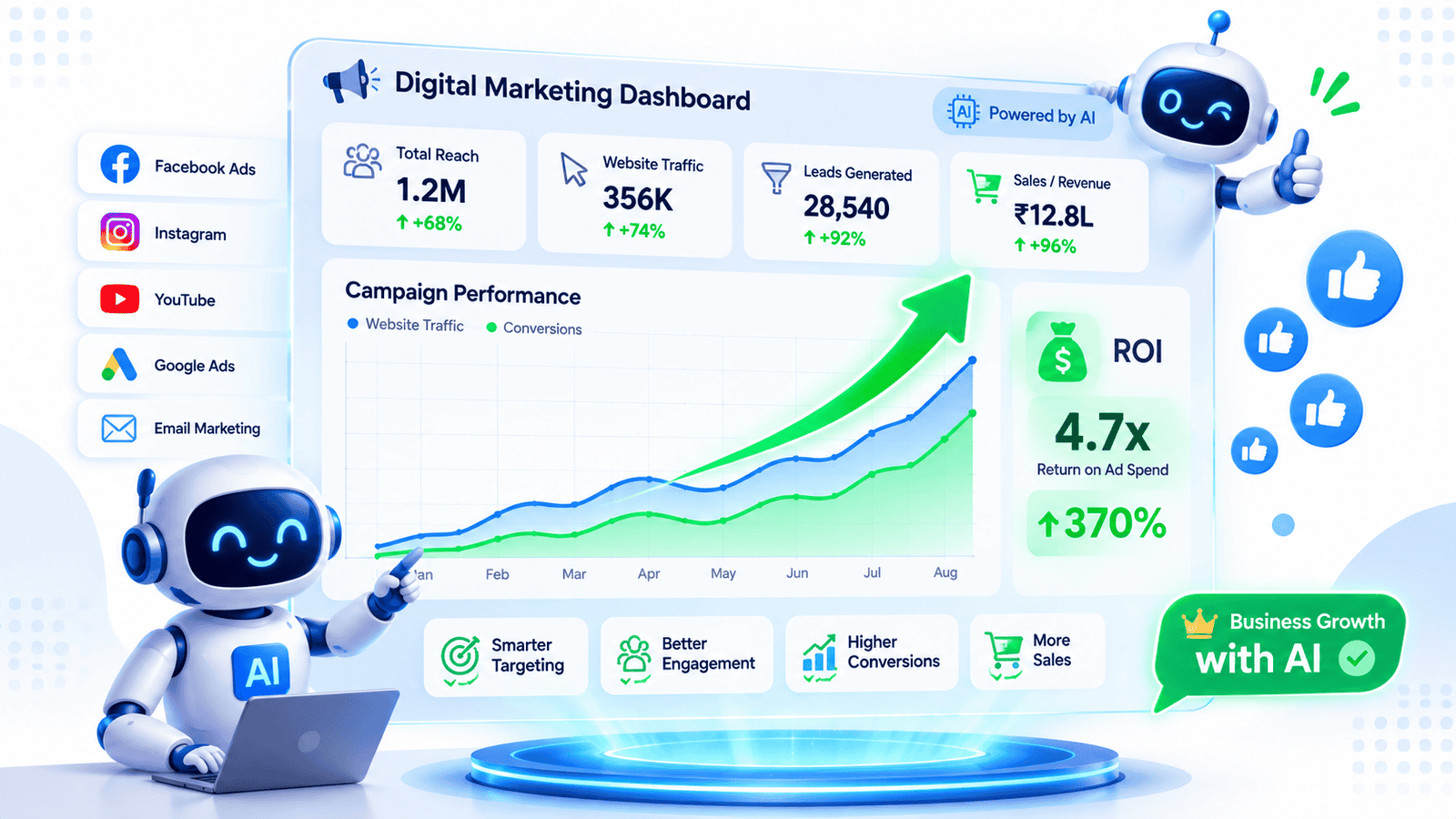 Facebook Ads AI Tools - Canva AI Ad Design Example