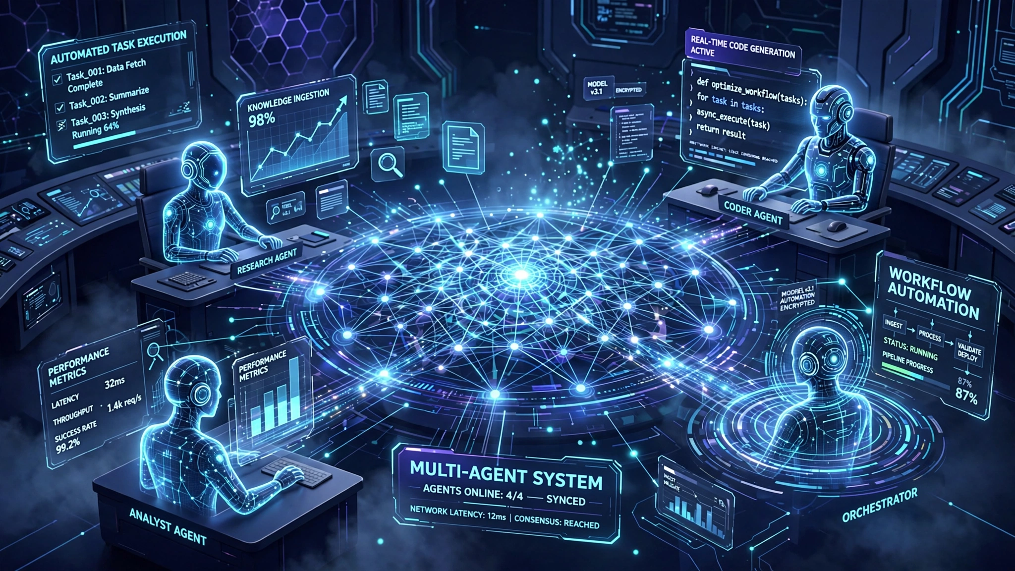 AI Agents Future Command Center