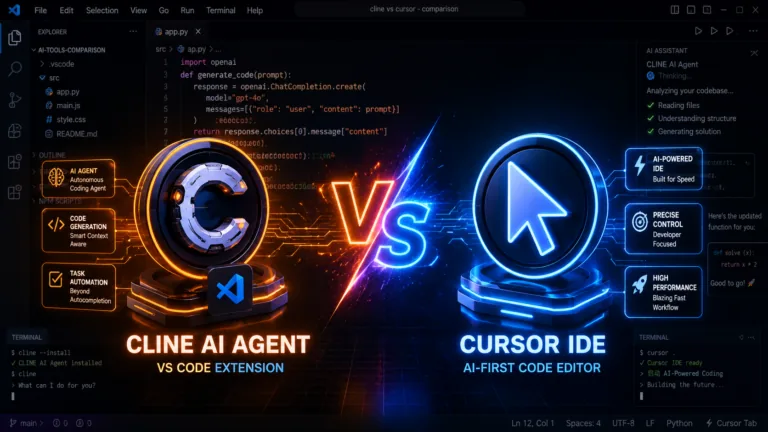 Cline versus Cursor comparison guide
