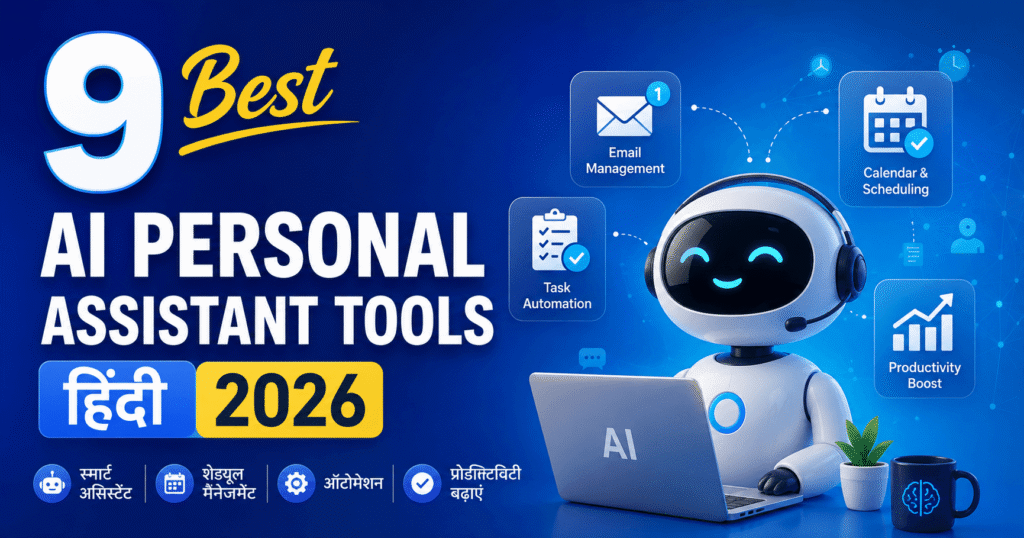 AI Personal Assistant Hindi 2026 - Best Free Tools India Me