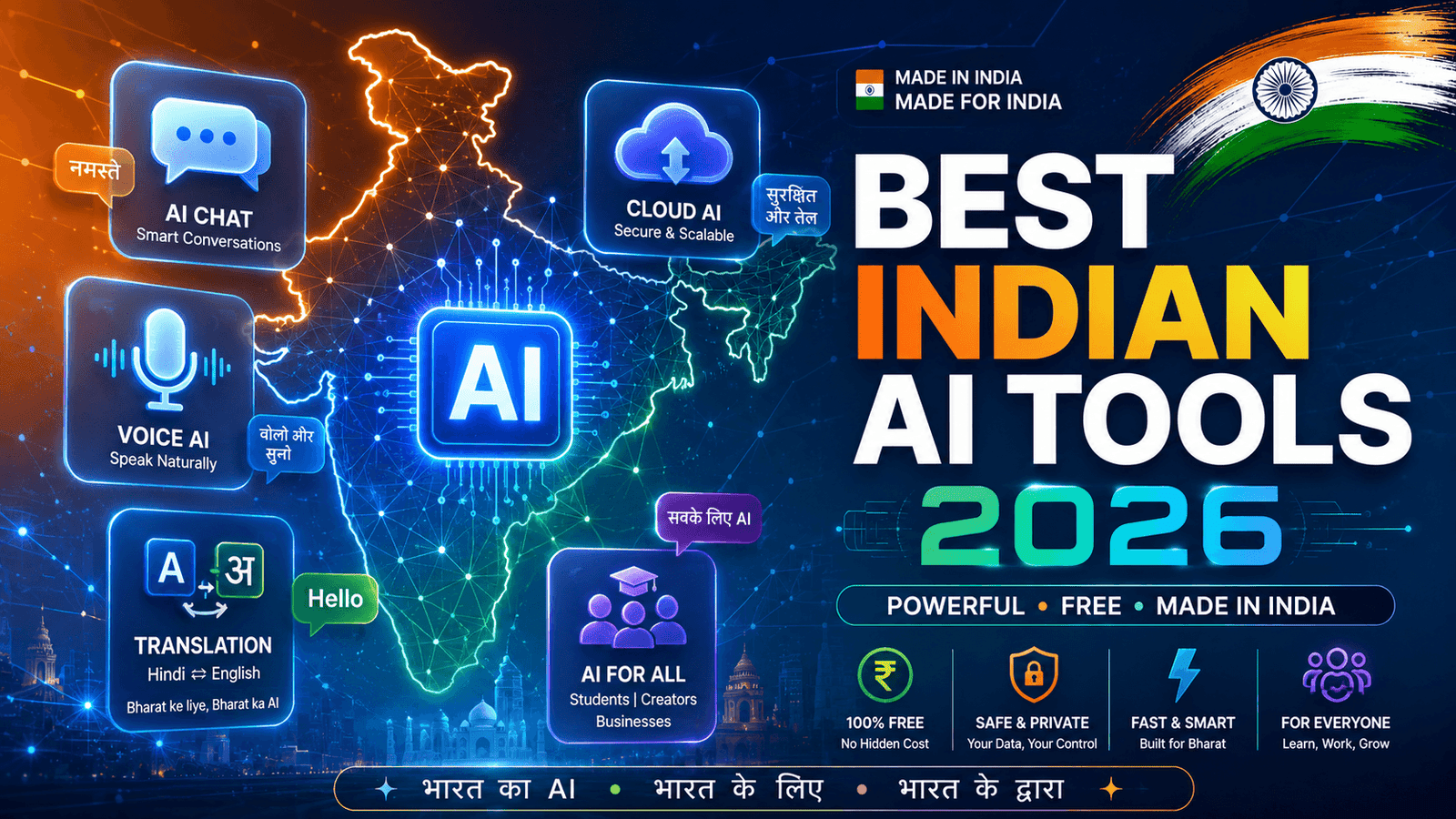 Sarvam AI vs Krutrim feature comparison chart 2026