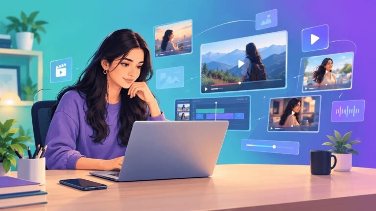 Free AI video generator tools use karta Indian creator laptop aur phone ke saath