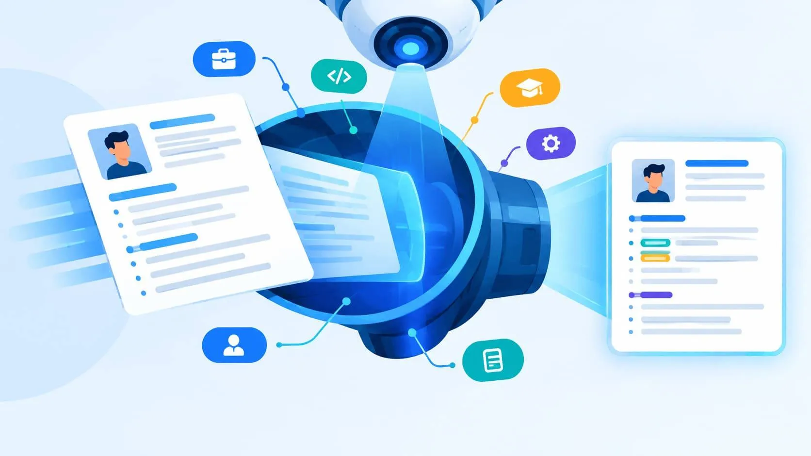 Mobile se AI resume kaise banaye — smartphone use karte hue professional
