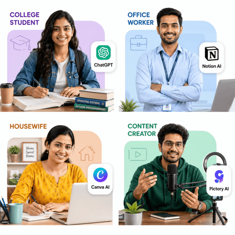 AI se paise kaise kamaye 2026 — India mein best tarike