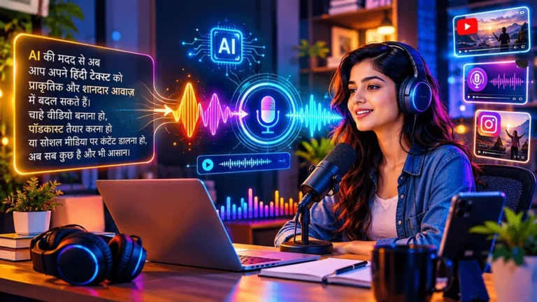 Free AI voice generator tools for Hindi voiceover in 2026